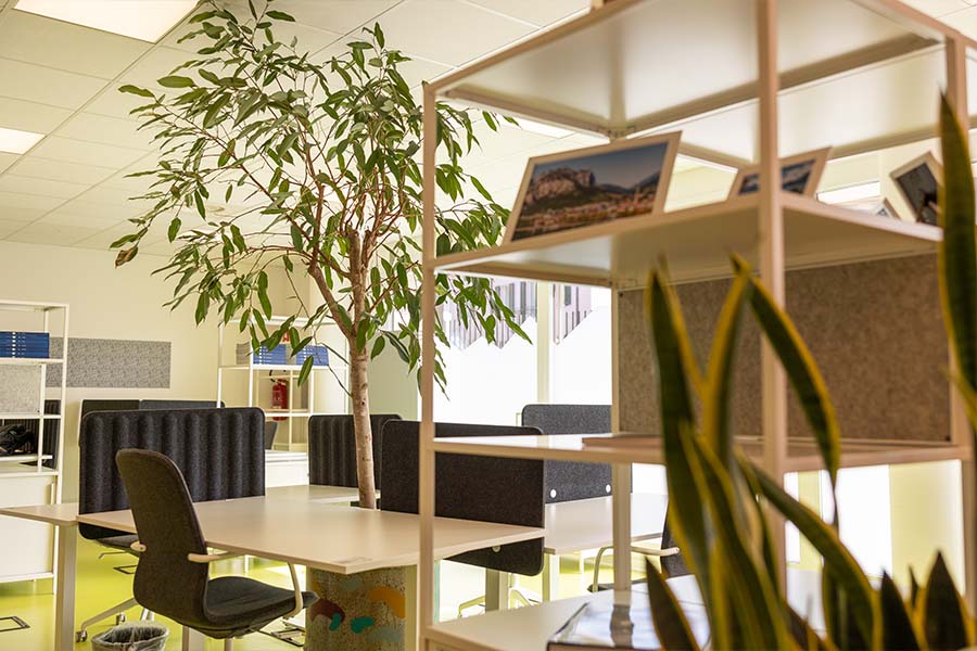 Co-working Lecco Hostel dettaglio postazioni